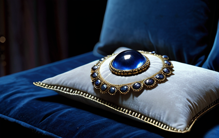 **
* Prompt: "Artisanal jewelry on a velvet cushion, bathed in soft moonlight. Focus on delicate details and the lunar glow. Evokes 'Filo di Luna' brand essence."
**